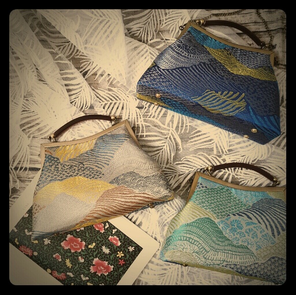 Embroidered Mountain Clutch Or Retro Woman Handbag main image 4
